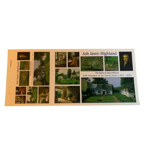 Ash lawn- Higland The Home of James Monroe Postcard Book Collection - Picture 2 of 13